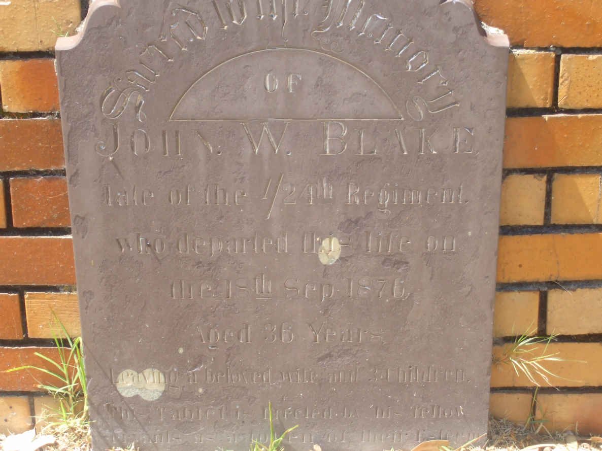BLAKE John W. -1876