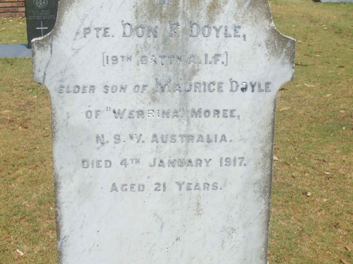 DOYLE Don F. −1917