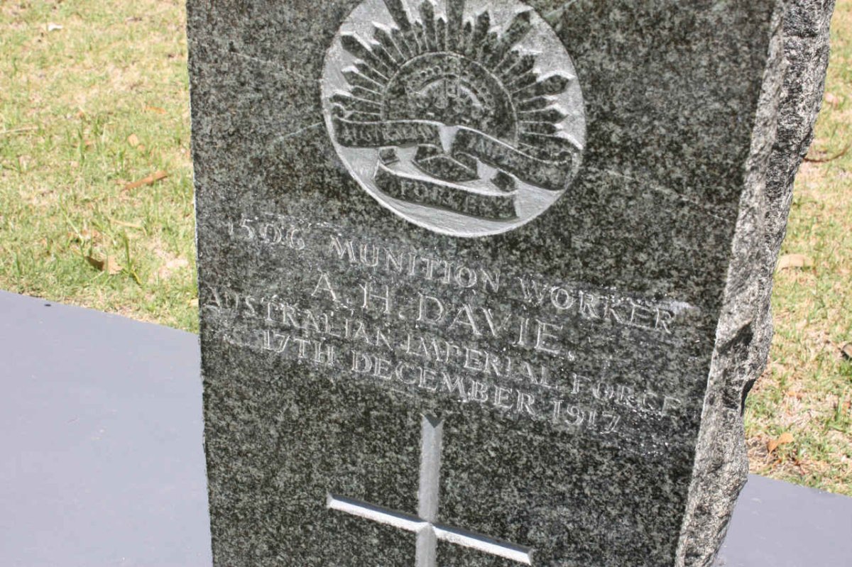 DAVIE  A.H. -1917