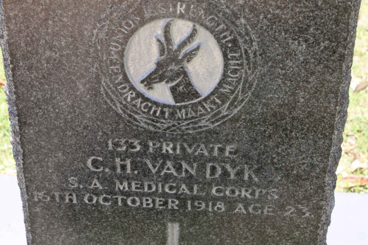 DYK C.H., van -1918