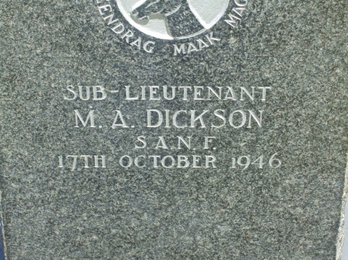 DICKSON M.A. −1946