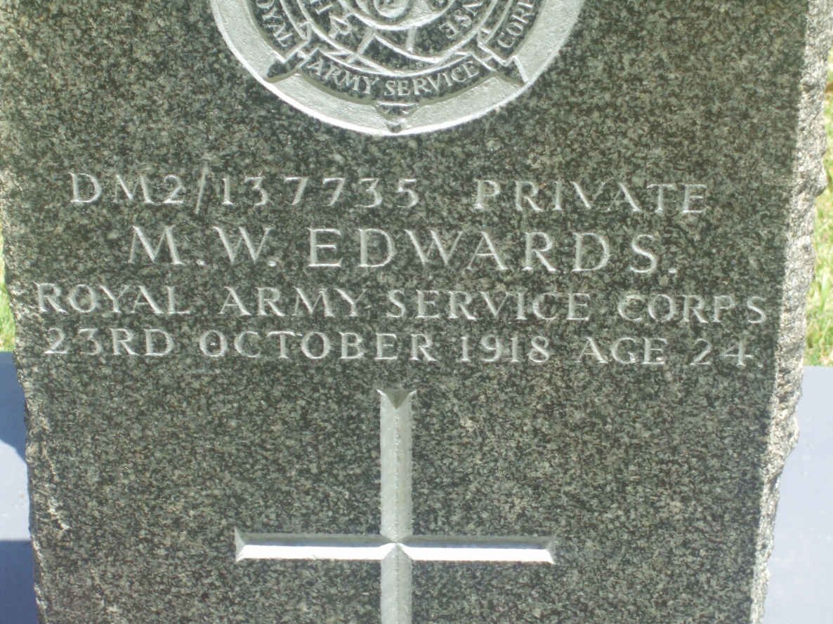 EDWARDS M.W. −1918