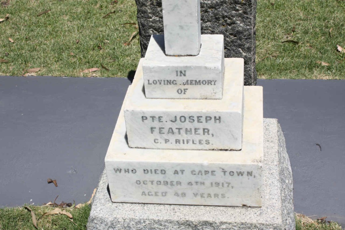 FEATHER Joseph -1917