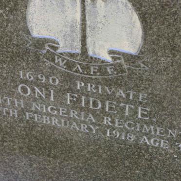 FIDETE Oni -1918