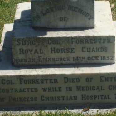 FORRESTER ? 1852-