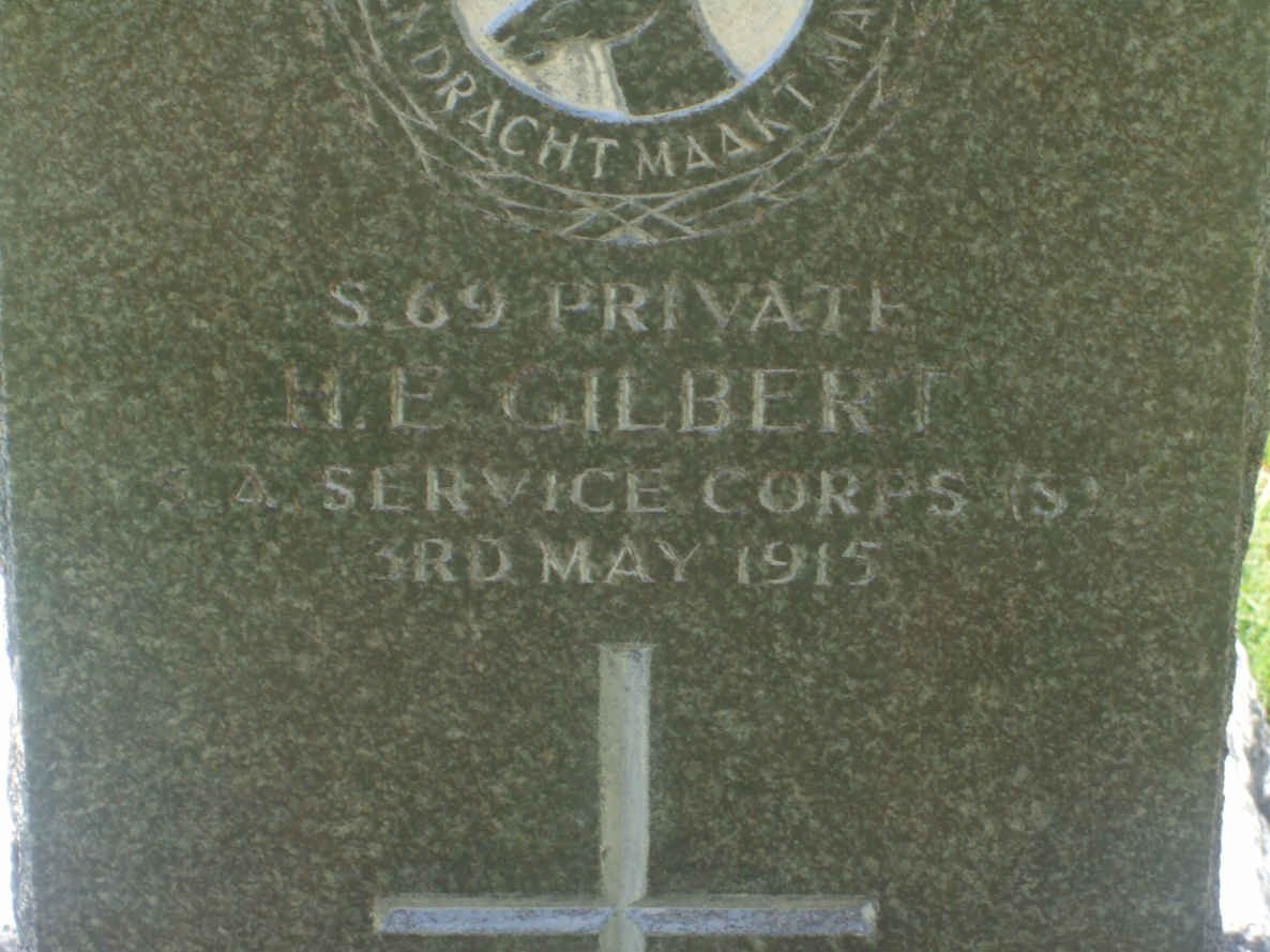GILBERT H.E. −1915