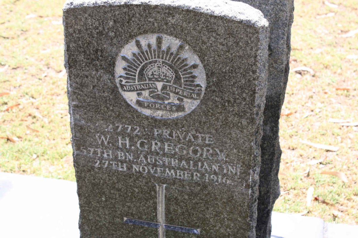 GREGORY W.H. -1916