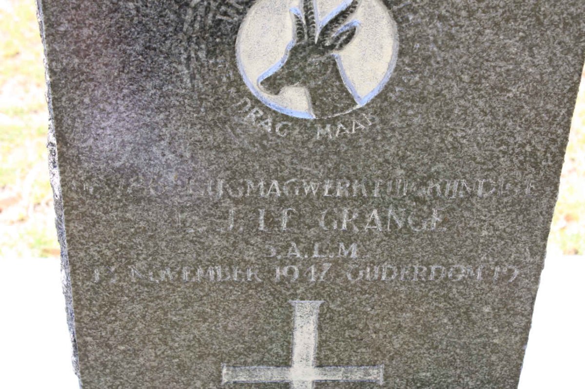 GRANGE L.J., le -1942