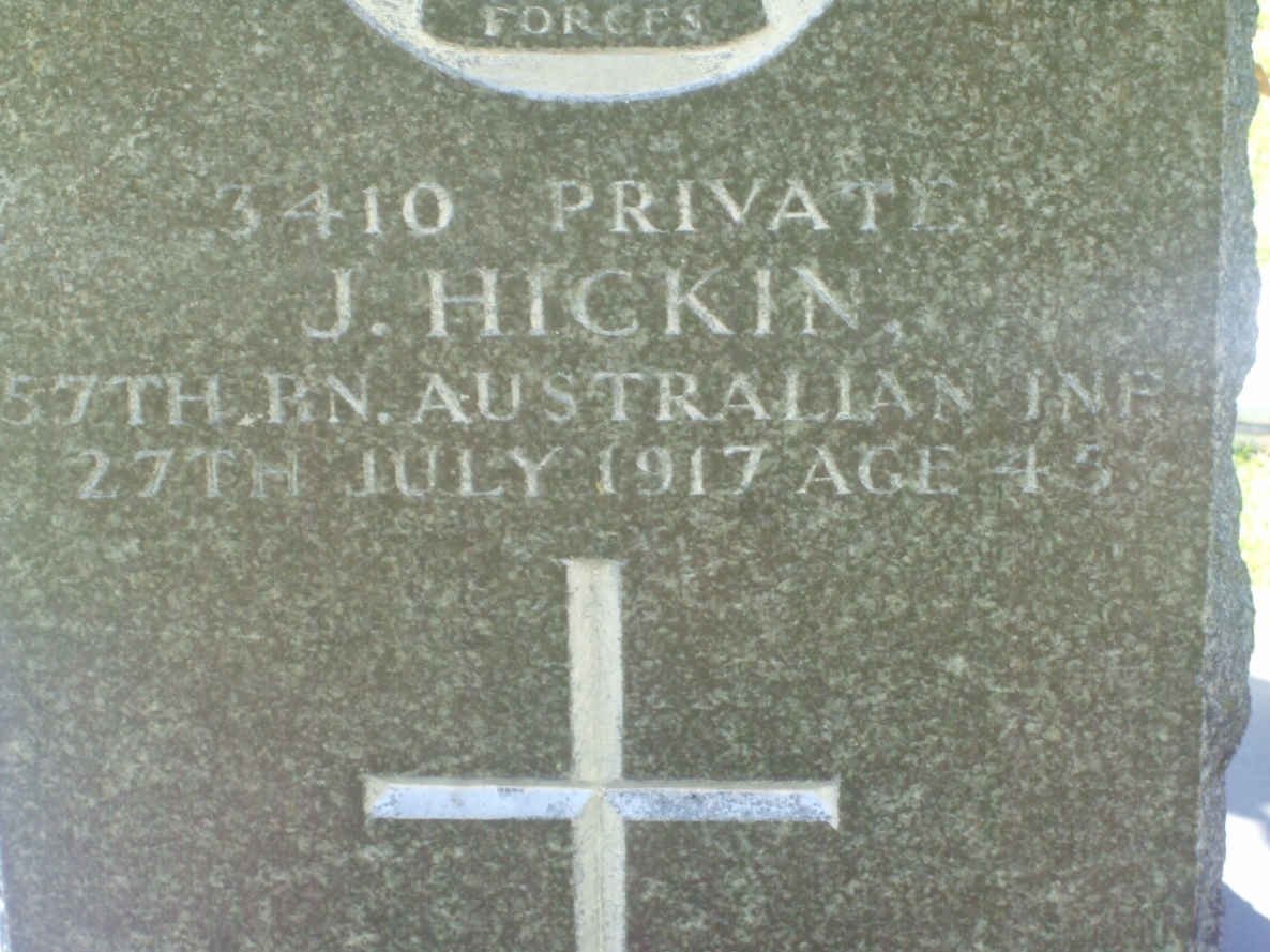 HICKIN J. -1917