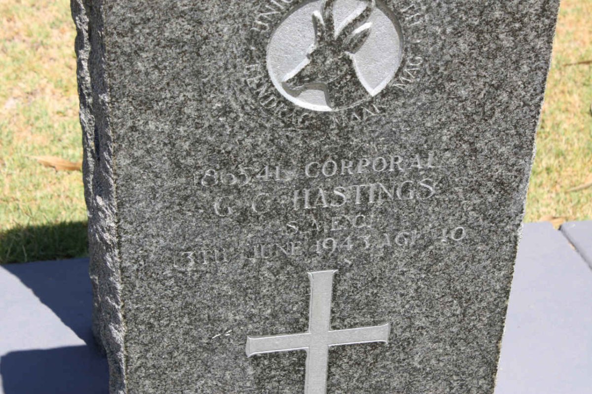 HASTINGS G.G. -1943
