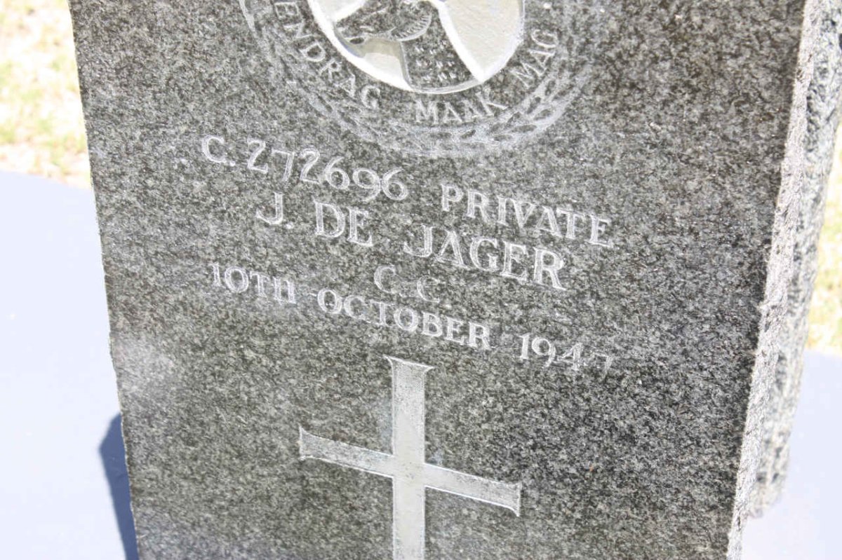 JAGER J., de -1947