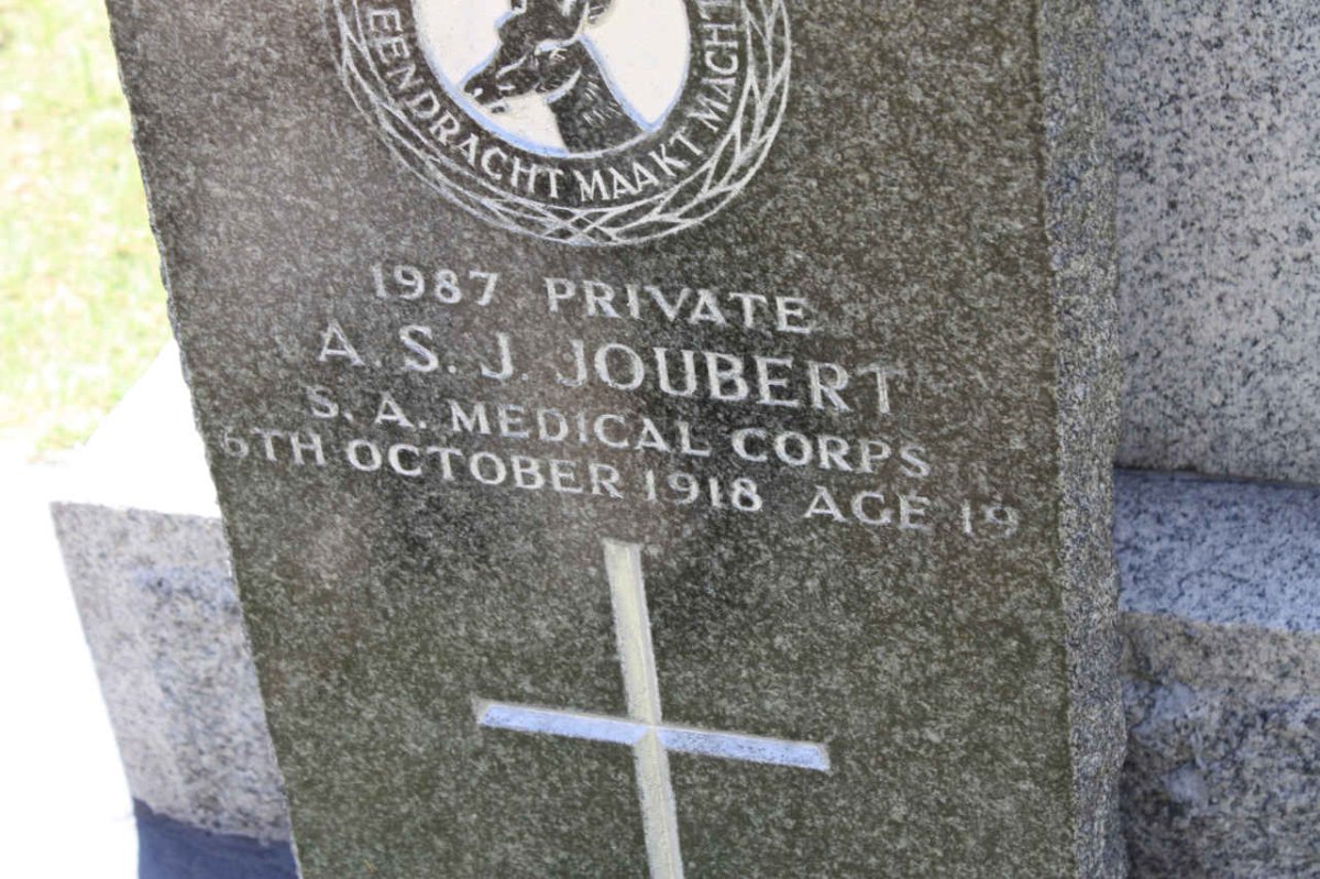 JOUBERT A.S.J -1918