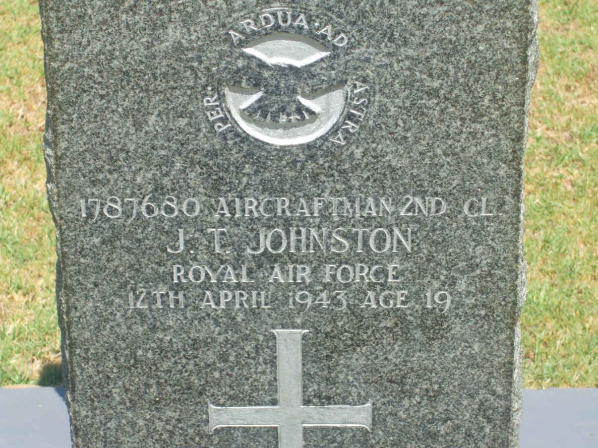 JOHNSTON J.T. -1943