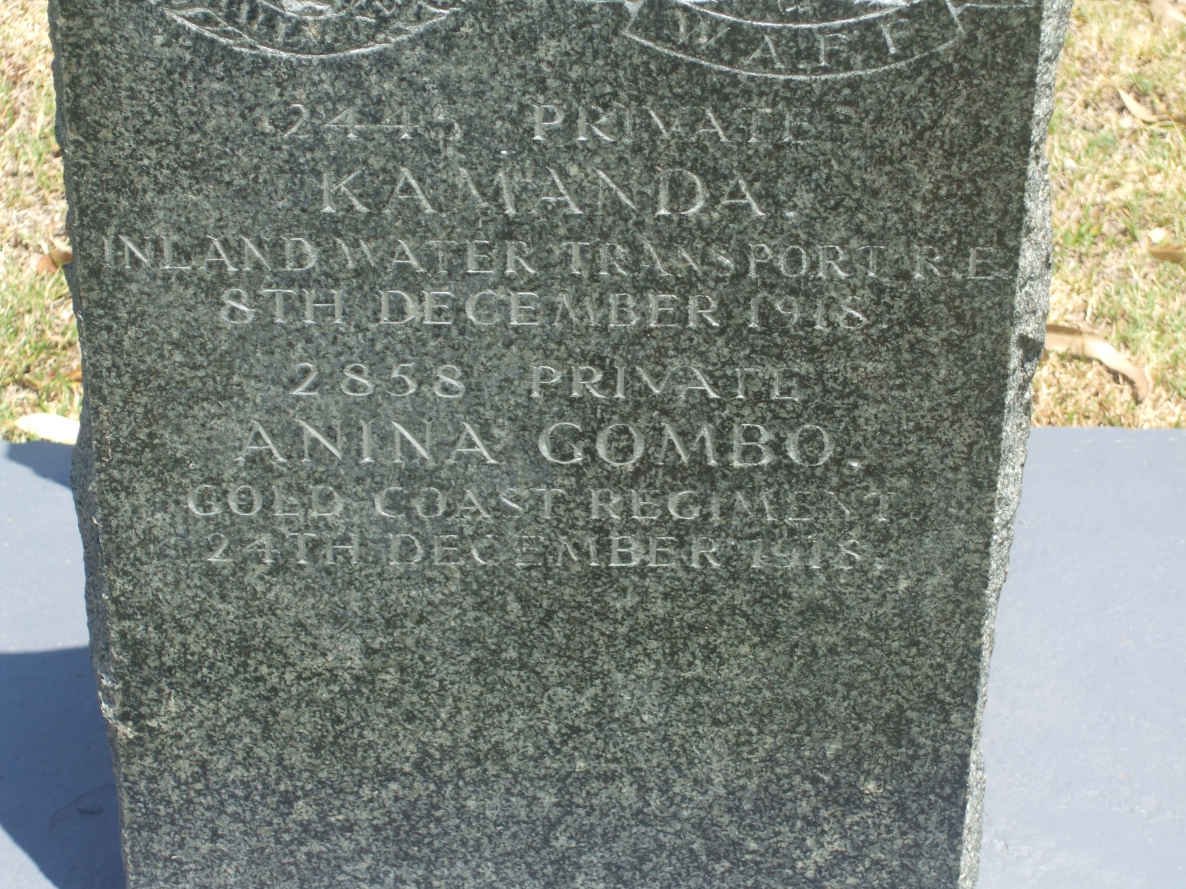 KAMANDA −1918 :: GOMBO Anina −1918