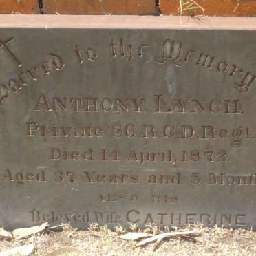 LYNCH Anthony -1872