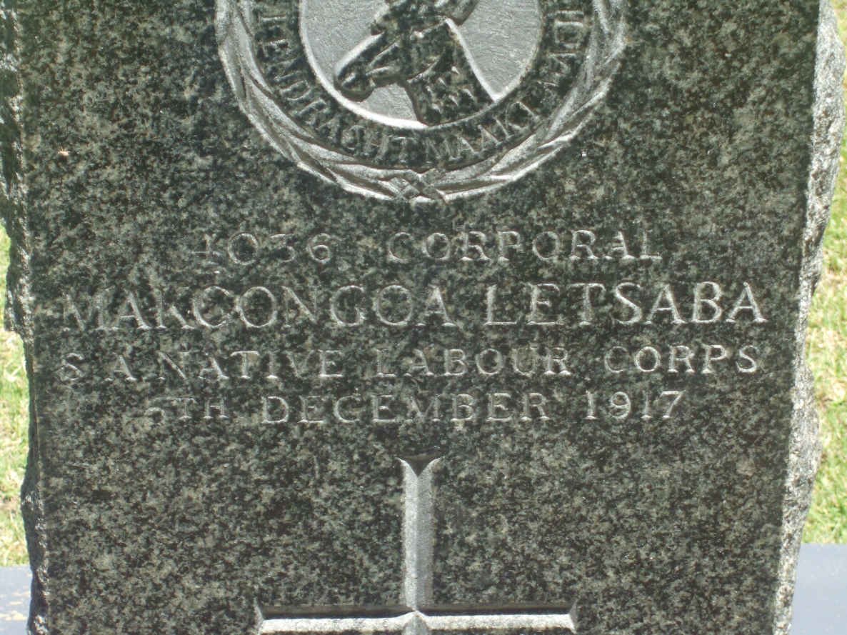 LETSABA Makcongoa -1917