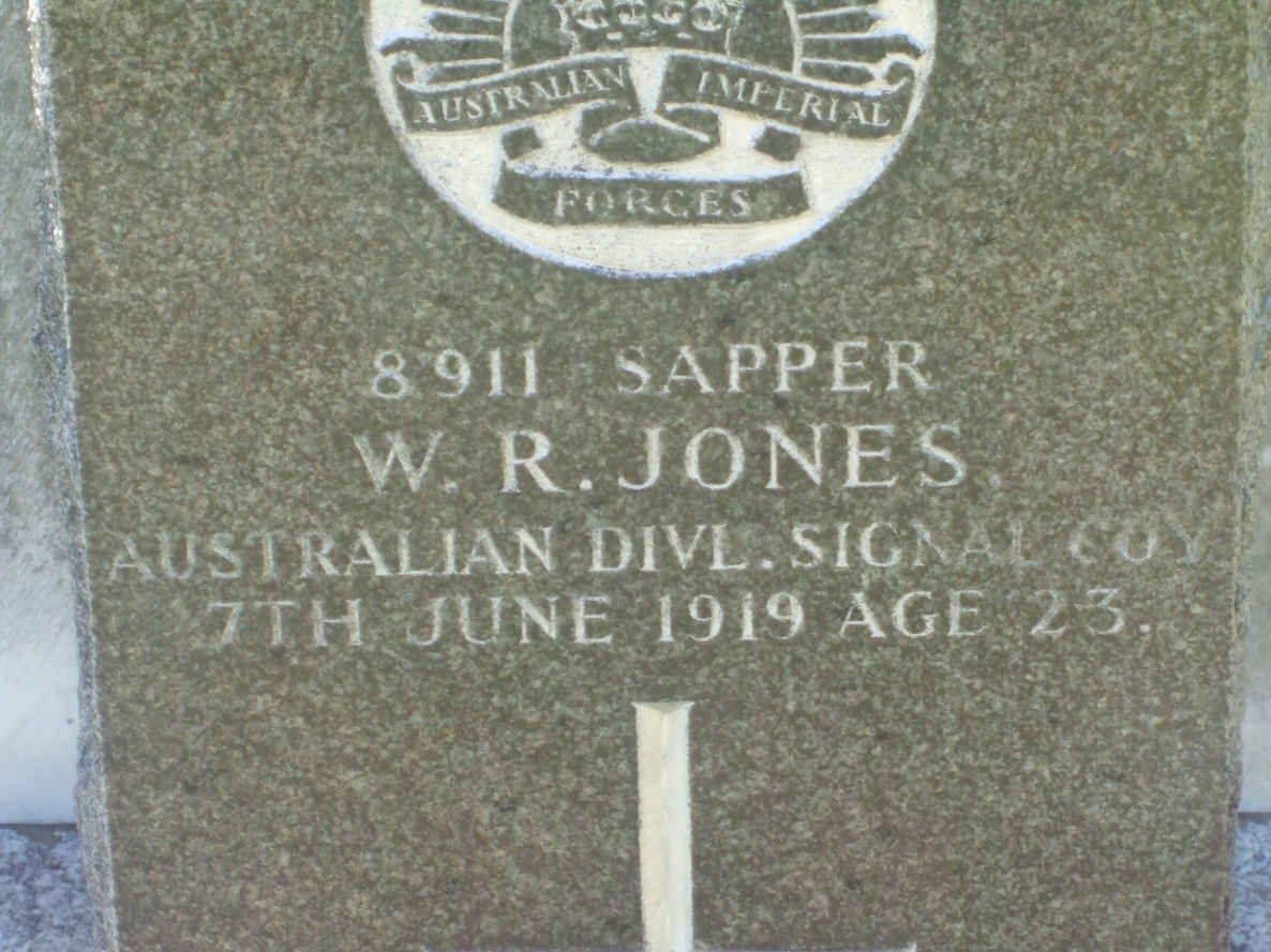 LONES W.R. -1919