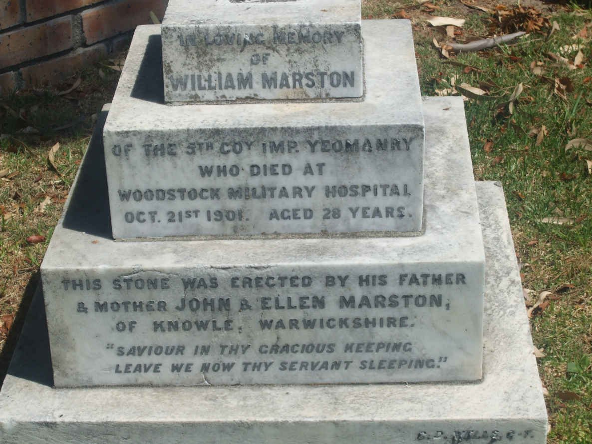 MARSTON William -1901