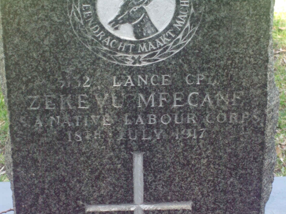 MFECANE Zeke Vu −1917