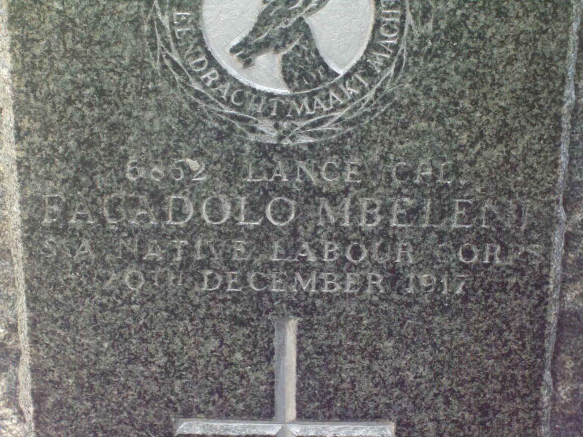 MBELENI Fagadolo −1917
