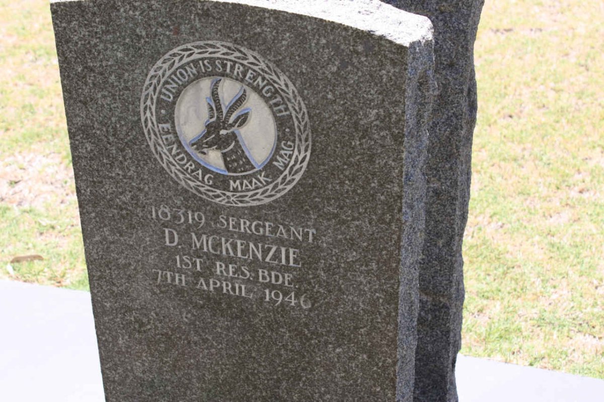 McKENZIE D. -1946