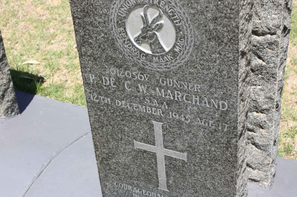 MARCHAND P. De. C.W. -1945
