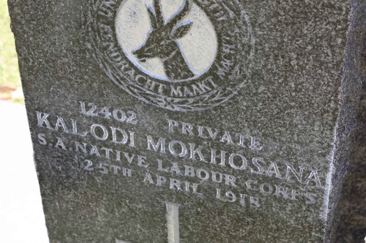 MOKHOSANA Kalodi -1918