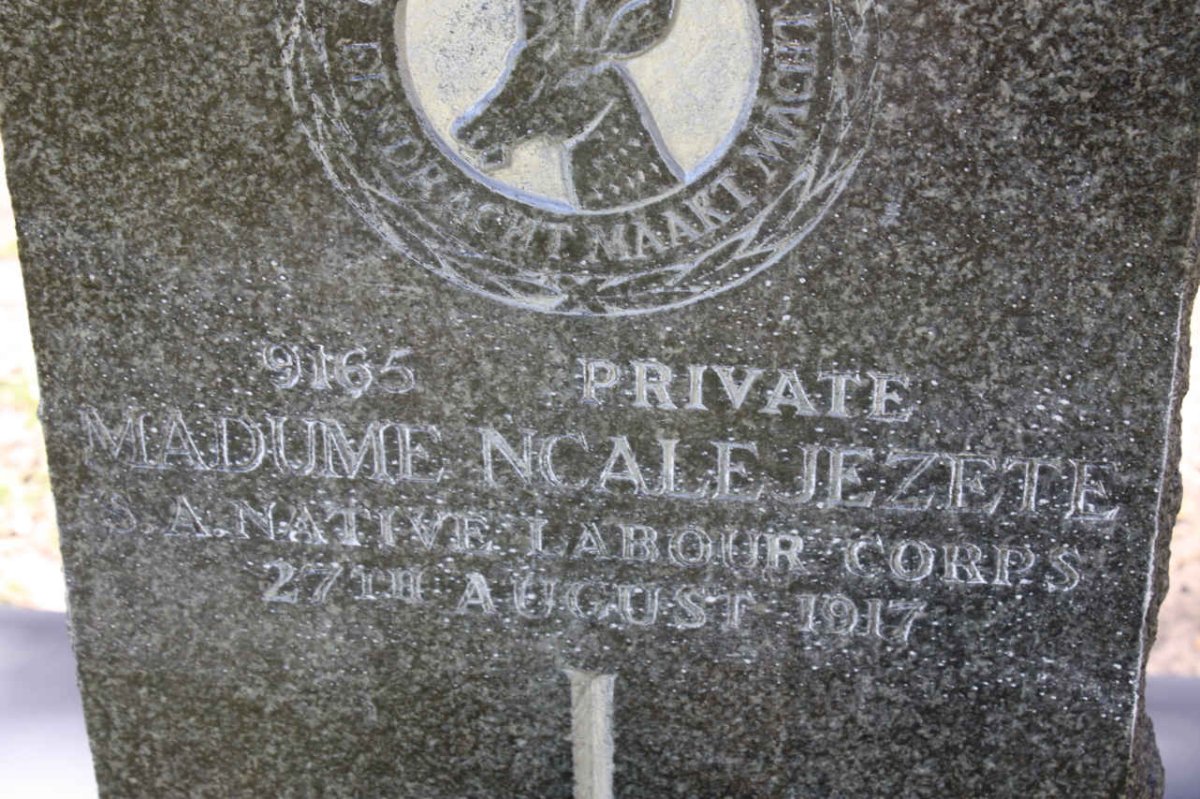 NCALEJEZETE Madume -1917