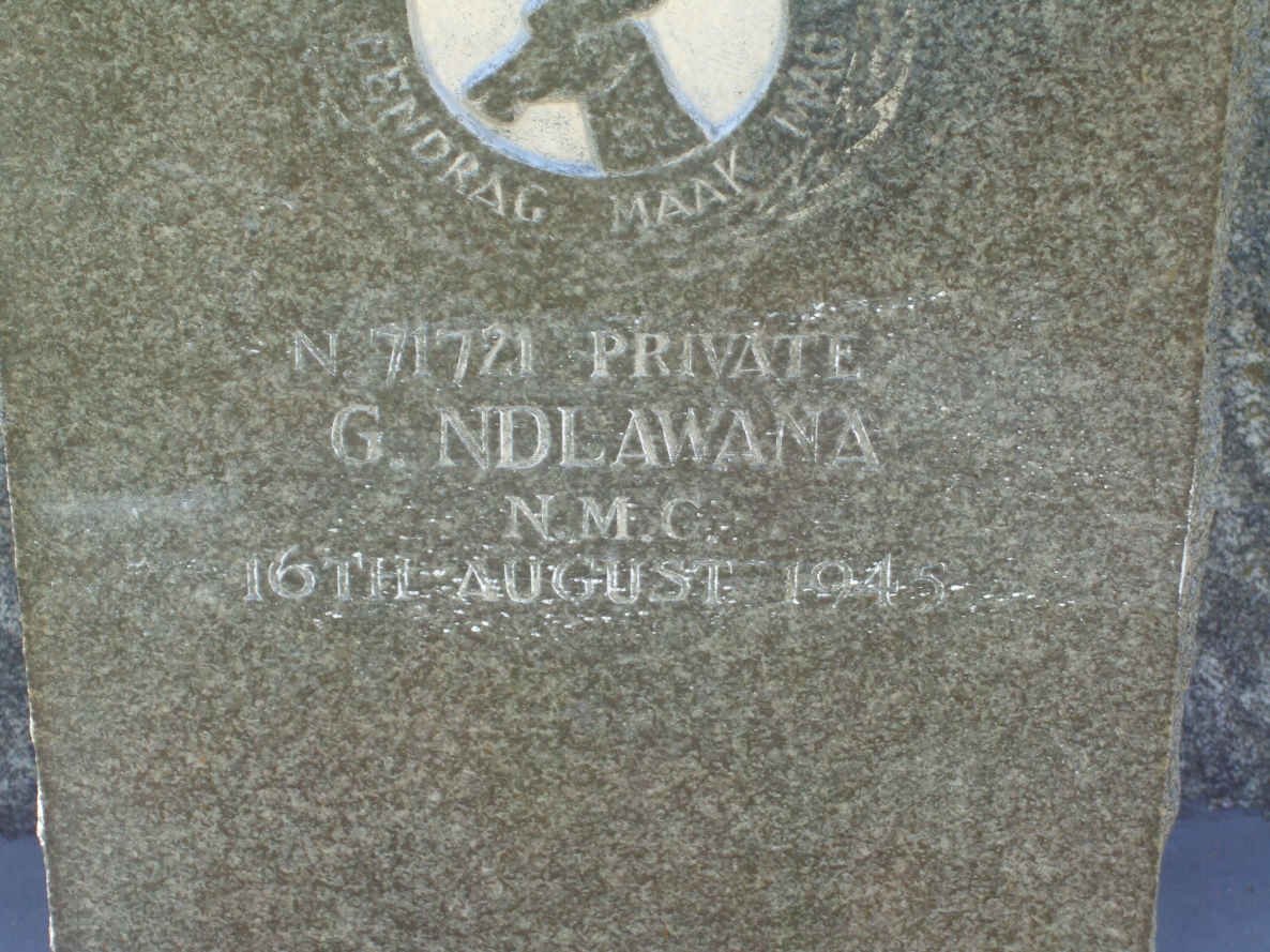 NDLAWANA G. −1945