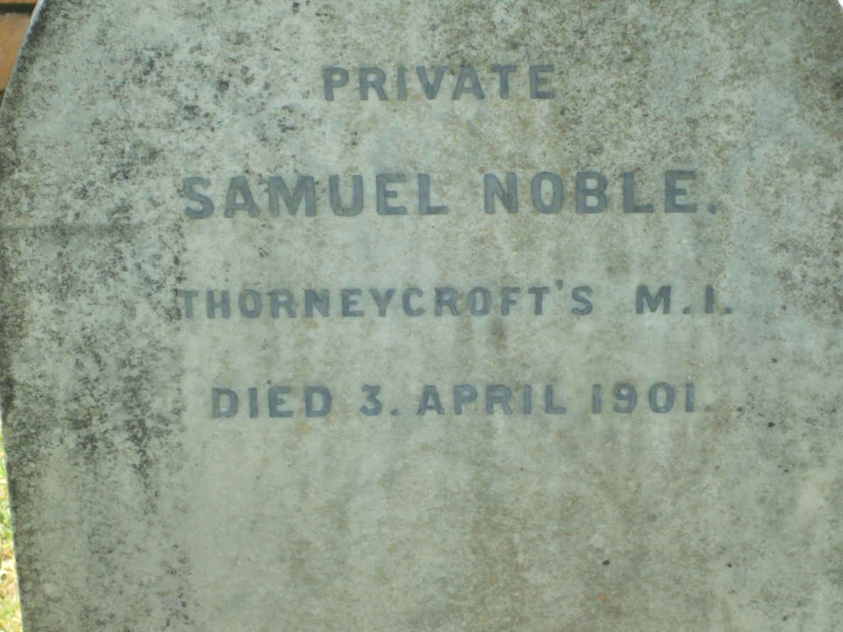 NOBLE Samuel -1901
