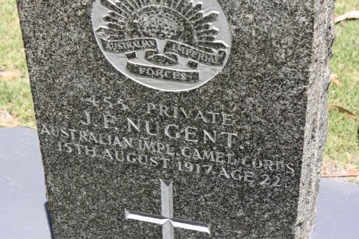 NUGENT J.F. -1917
