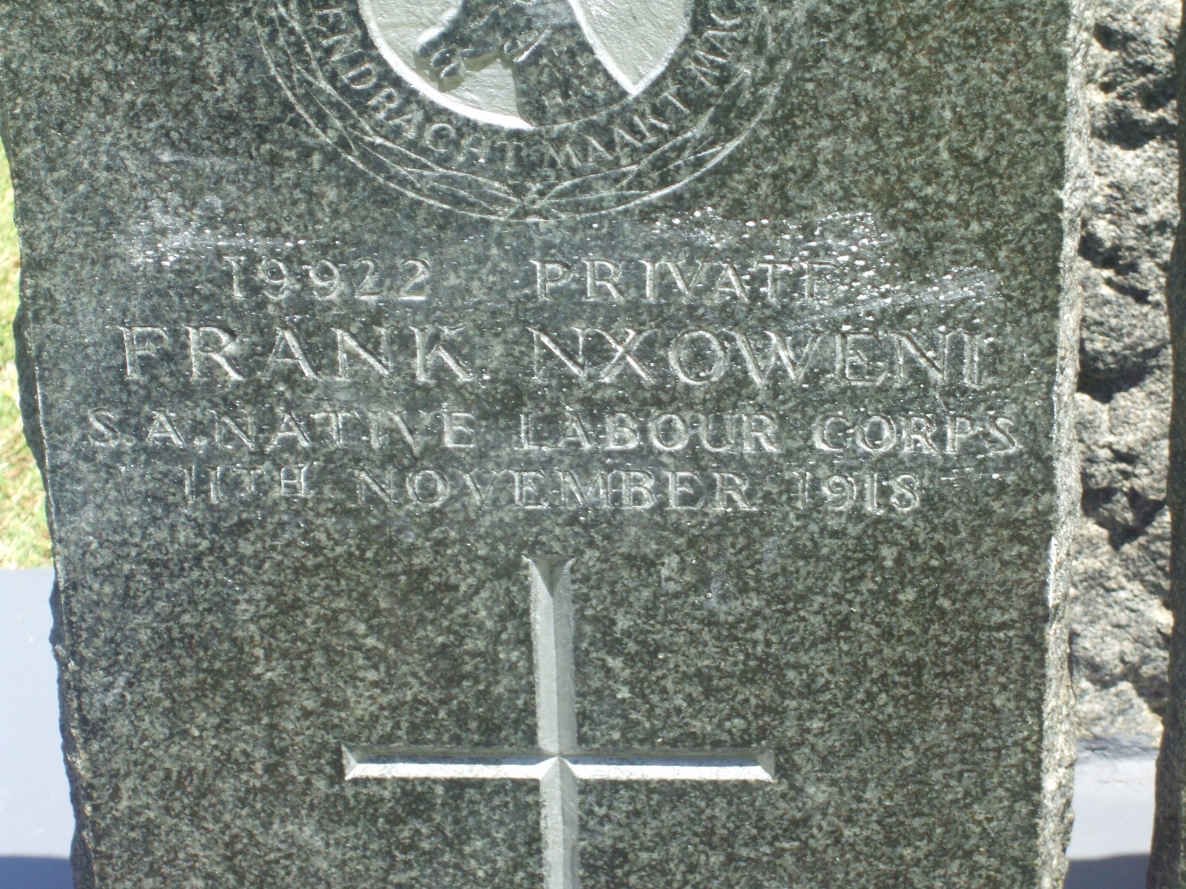 NXOWENI Frank −1918