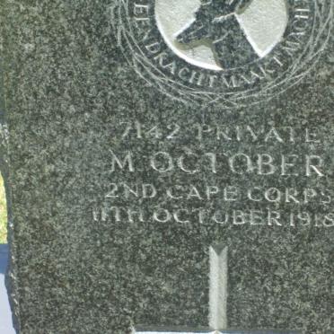OCTOBER M. −1918