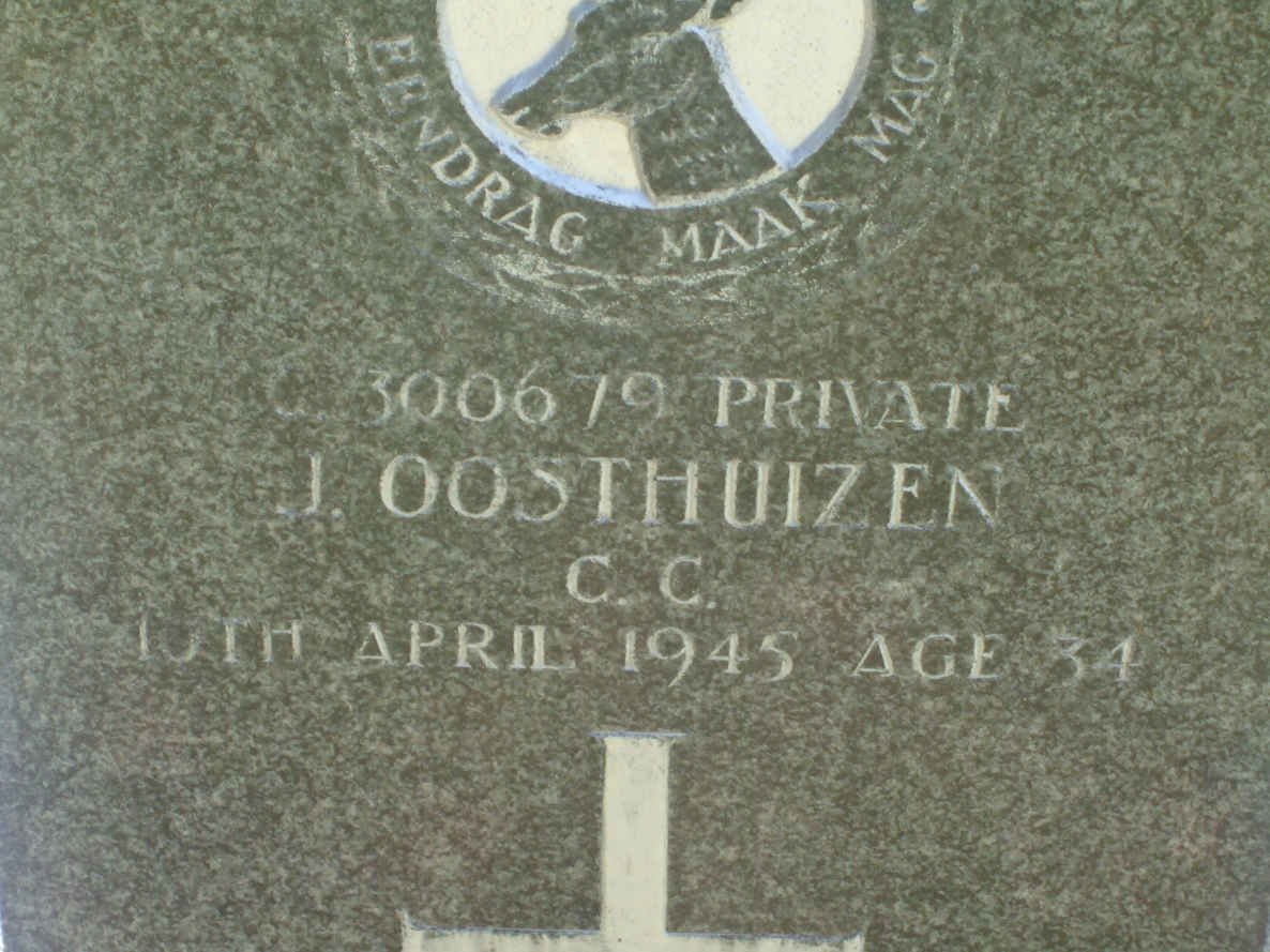 OOSTHUIZEN J. −1945