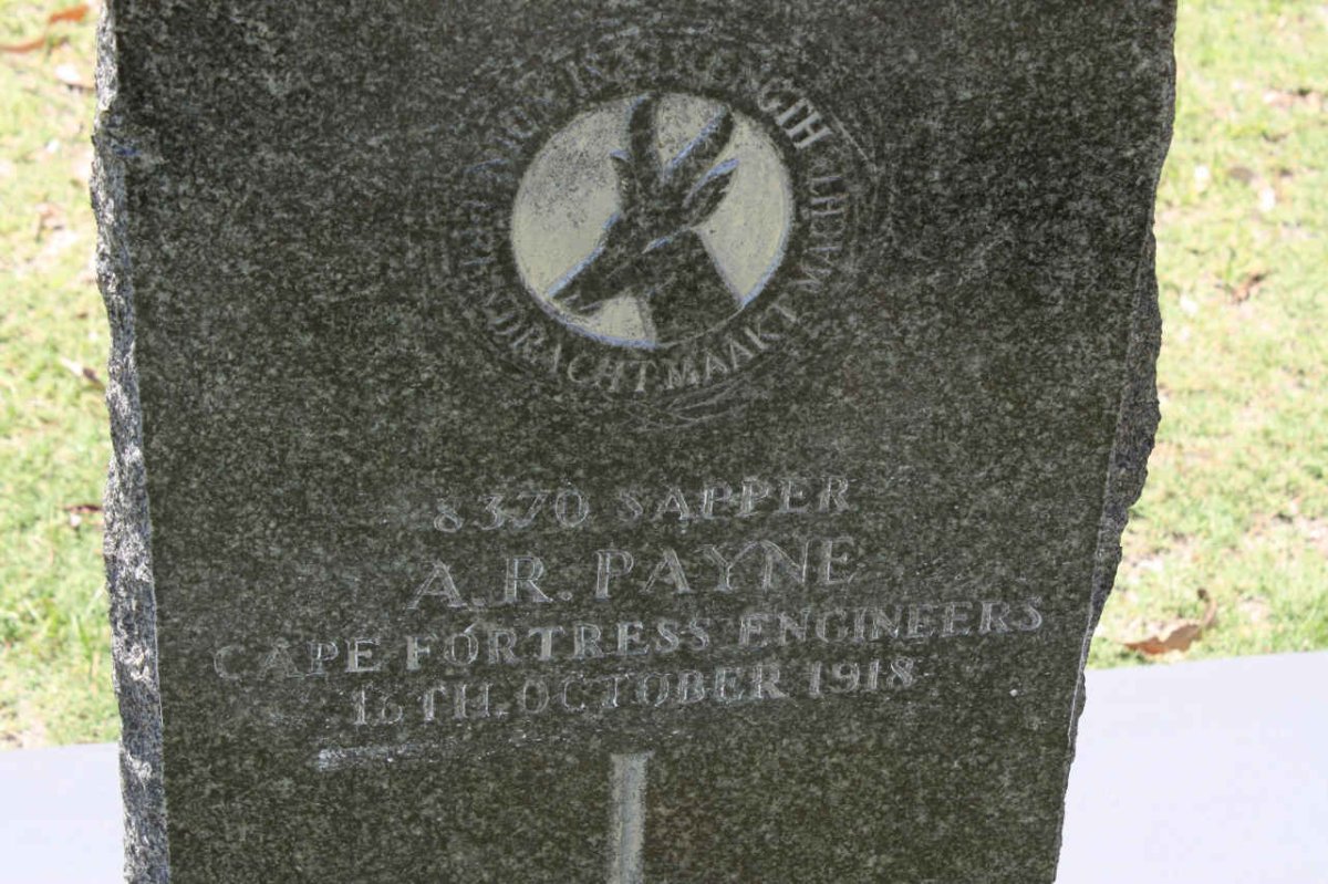PAYNE A.R. -1918