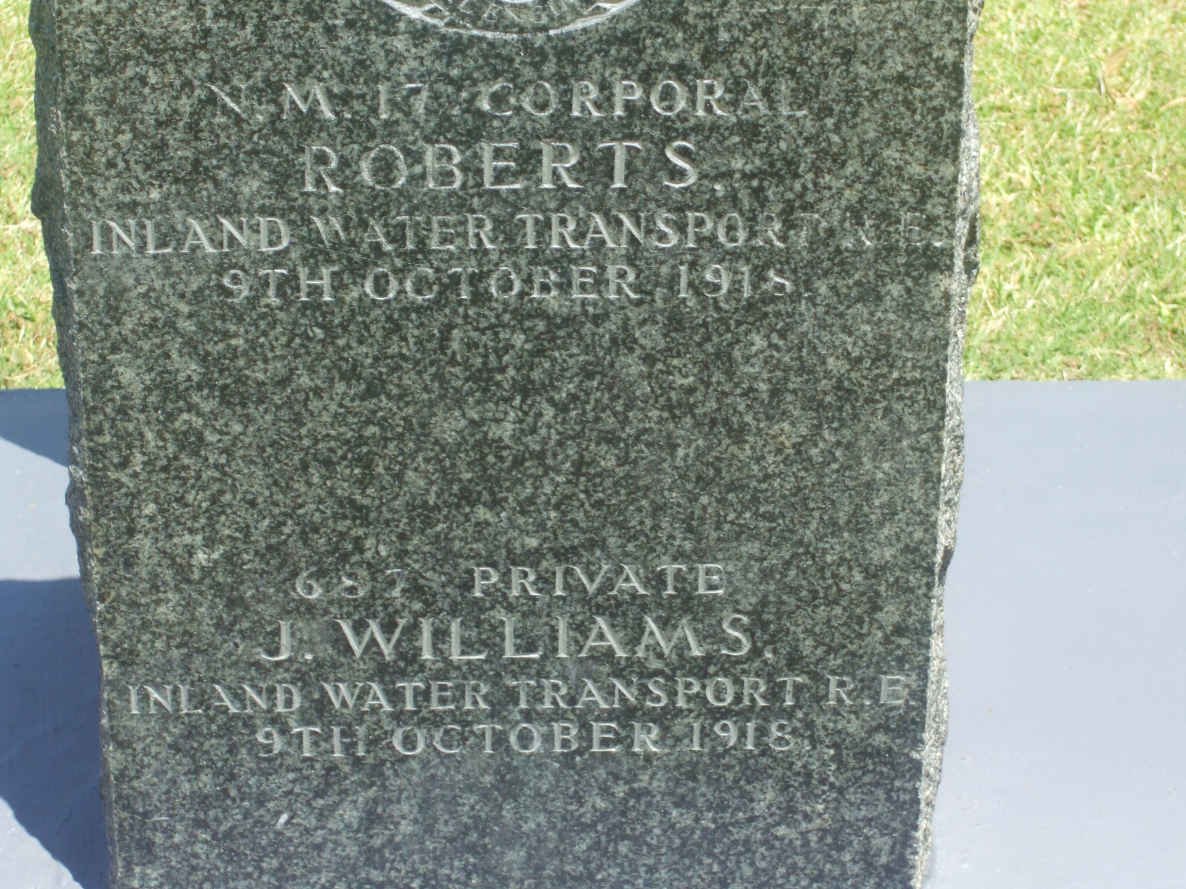 ROBERTS −1918 :: WILLIAMS J. −1918