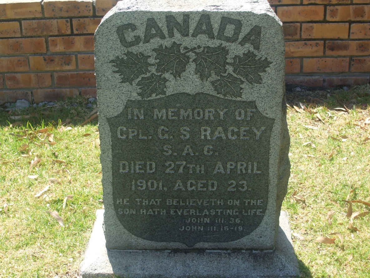 RACEY G.S. -1901