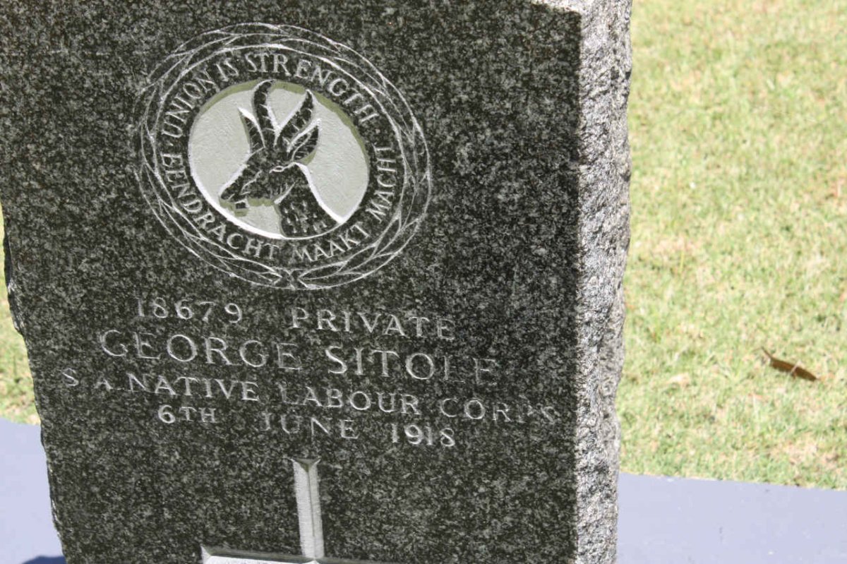 SITHOLE George -1918