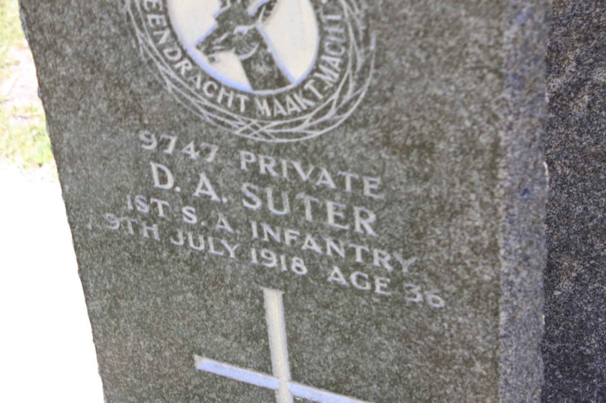 SUTER D.A. -1918