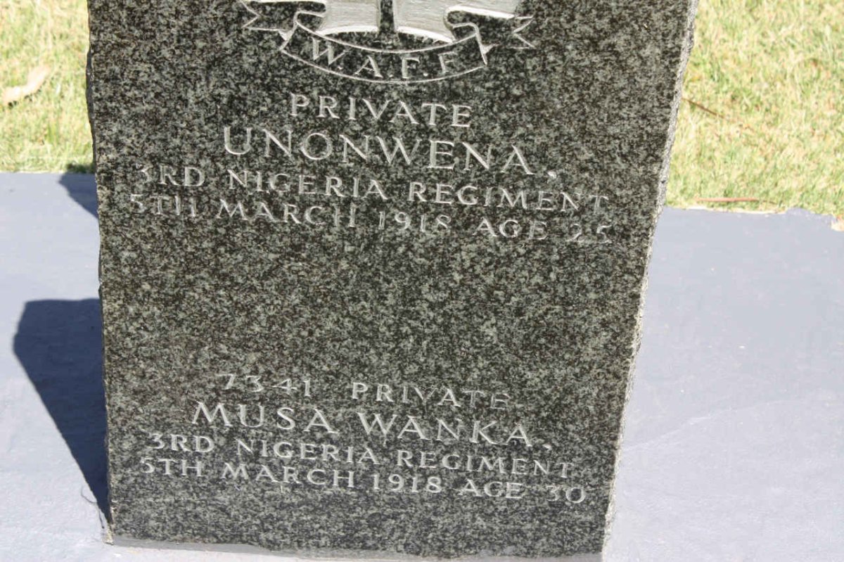 UNONWENA -1918 :: WANKA Musa -1918
