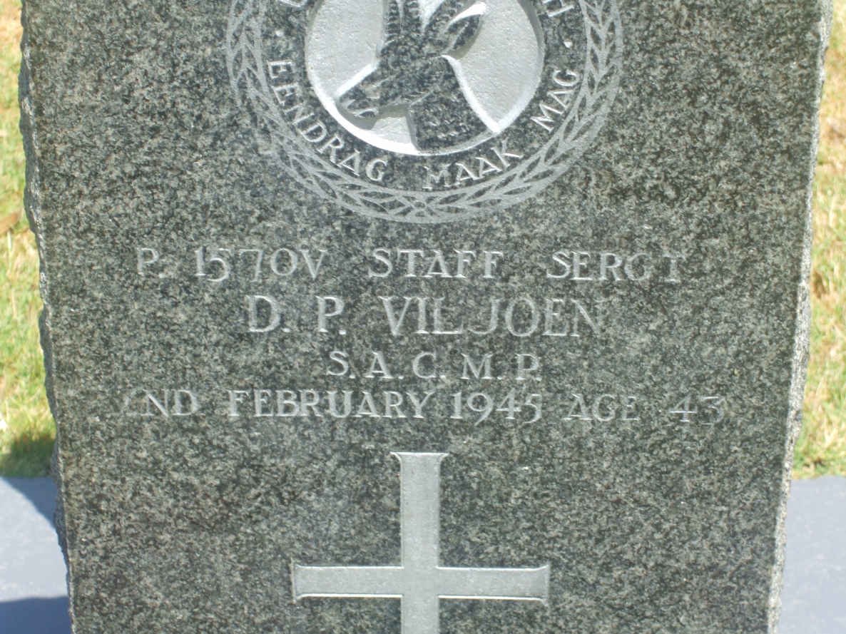 VILJOEN D.P. -1945