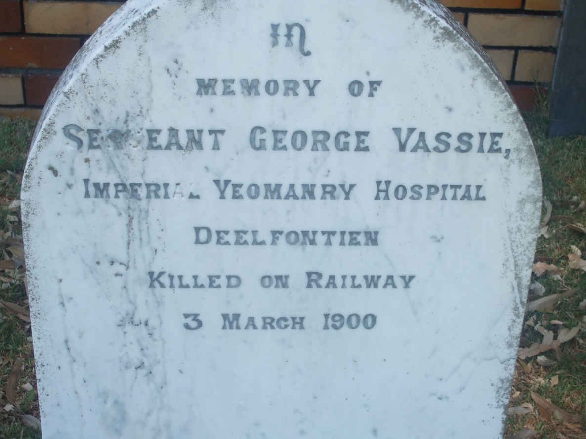 VASSIE George -1900