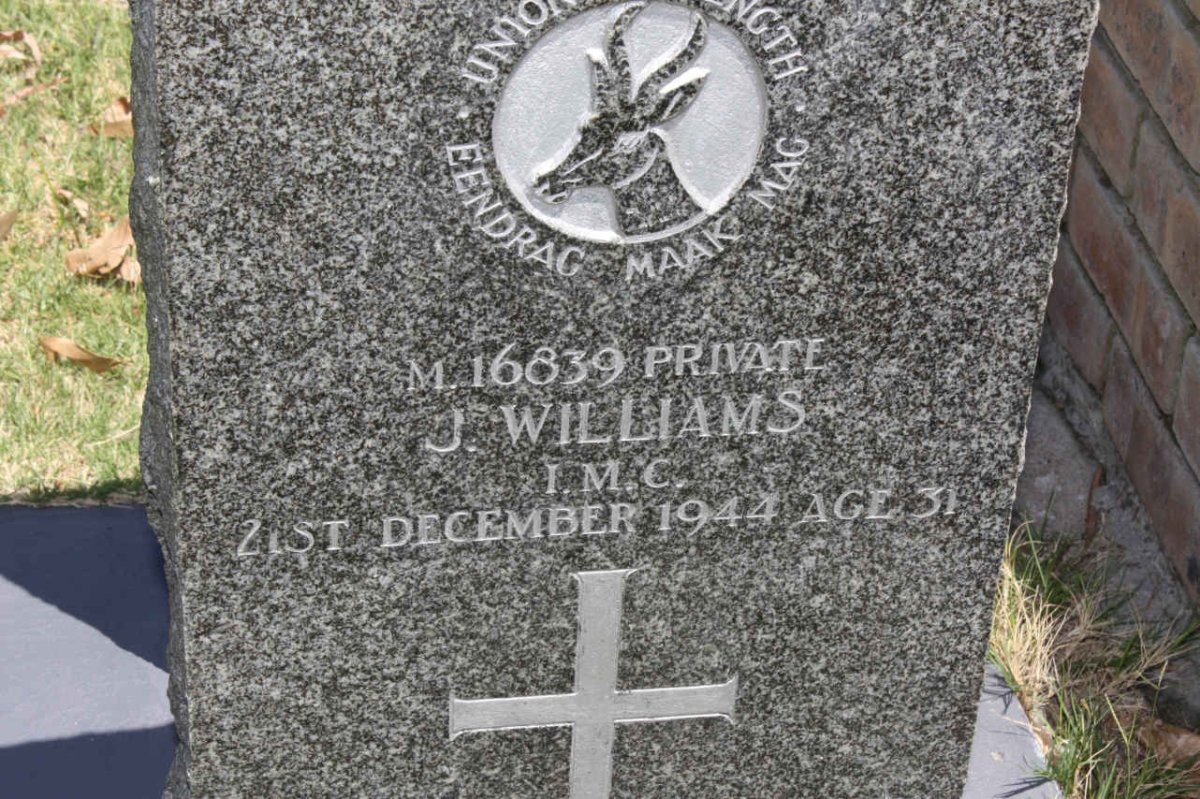 WILLIAMS J. -1944