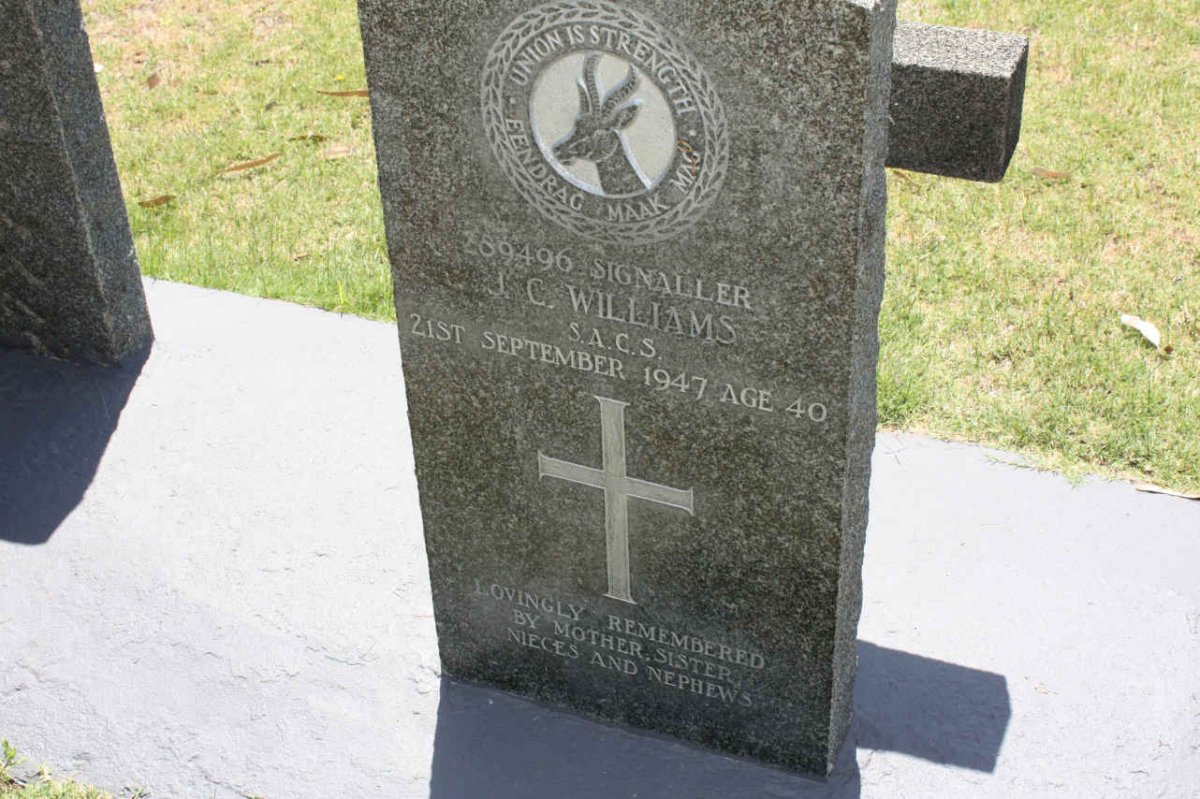 WILLIAMS J.C. -1947