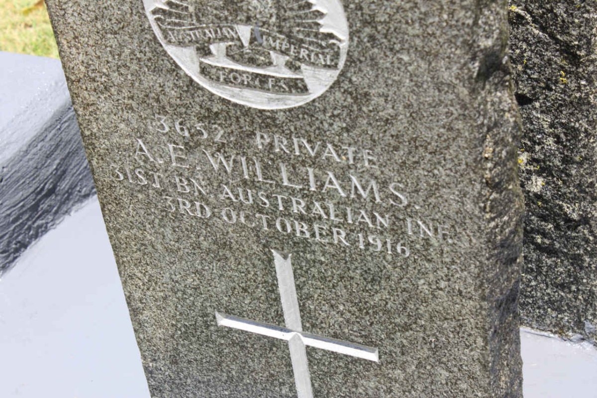 WILLIAMS A.E. -1916