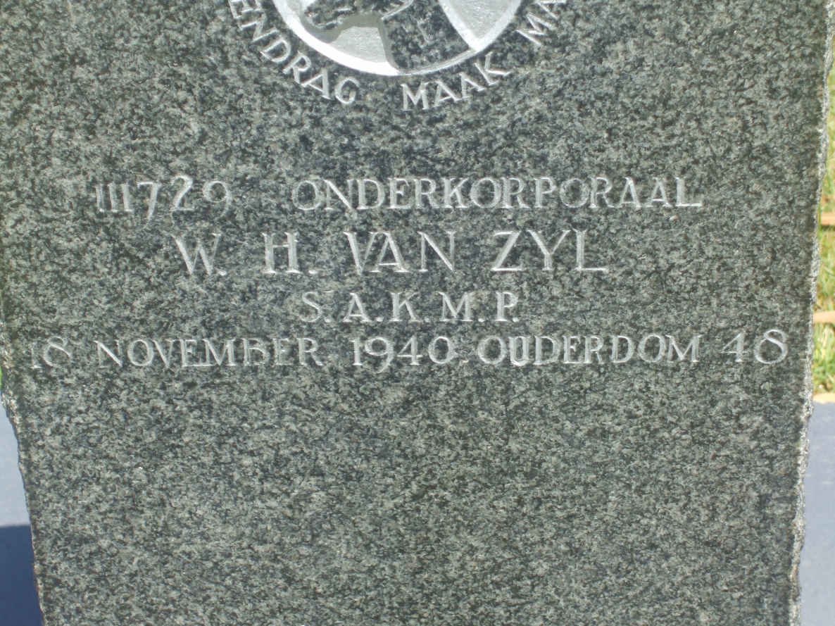 ZYL W.H., van -1940