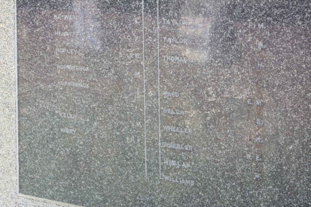 11. Monument to those who died 1841-1915 &amp; were buried at Fort Knokke - name list_5