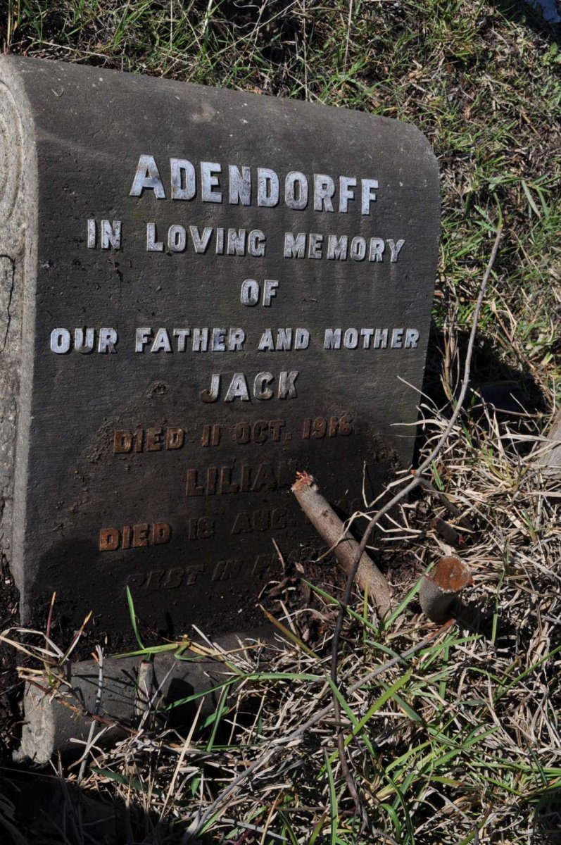 ADENDORFF Jack -1916 &amp; Lilian