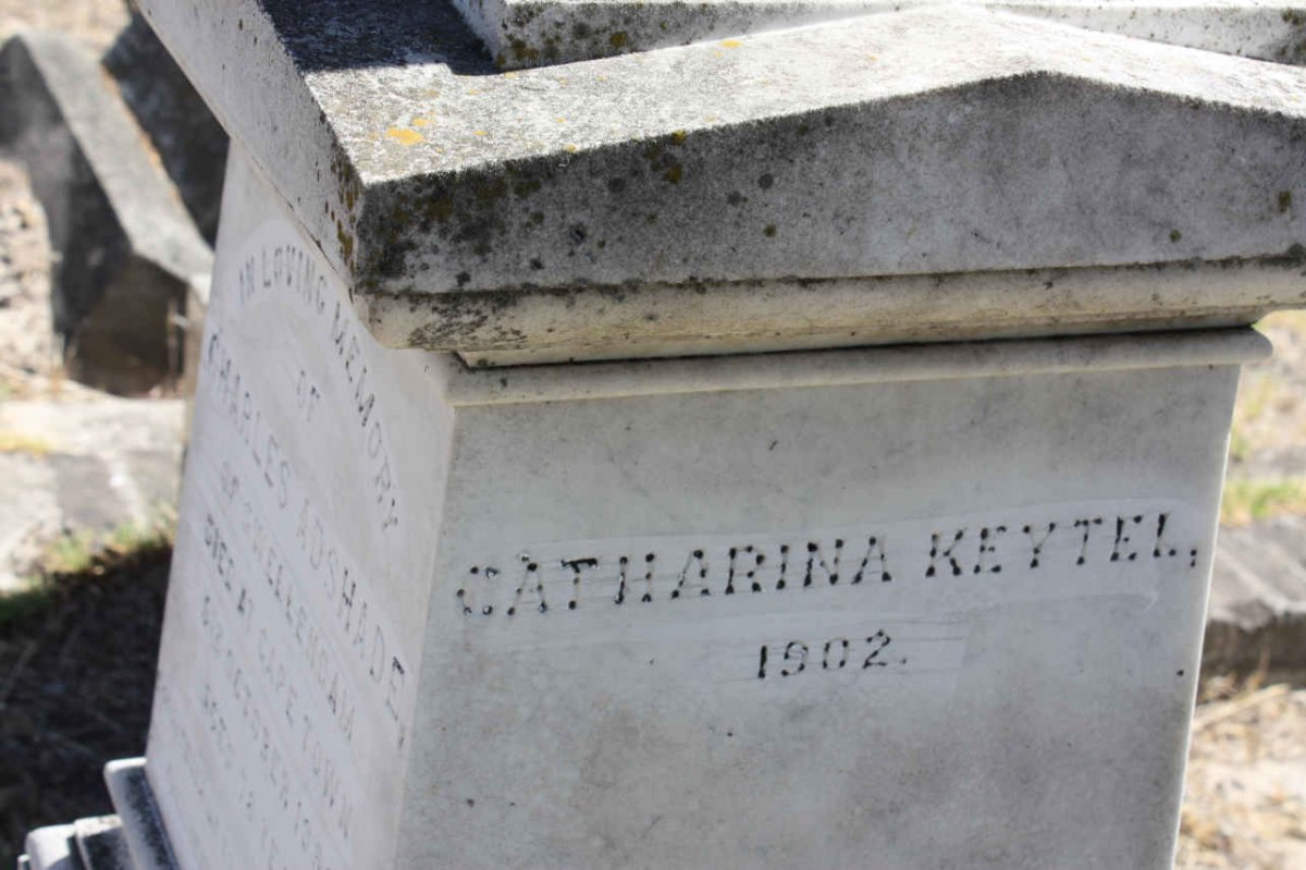 ADSHADE Charles -1882 :: KEYTEL Catharina -1902