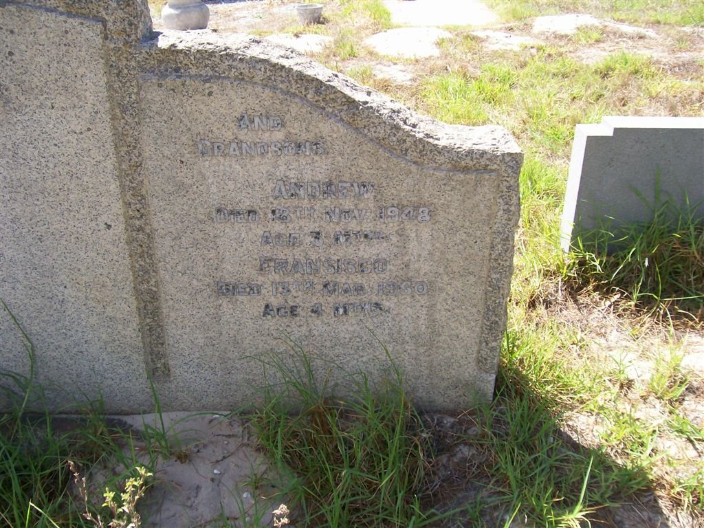 ARENDSE Andrew -1948 :: ARENDSE Fransisco -1960